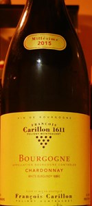 Burgundy Francois Carillon Bourgogne Chardonnay 2015